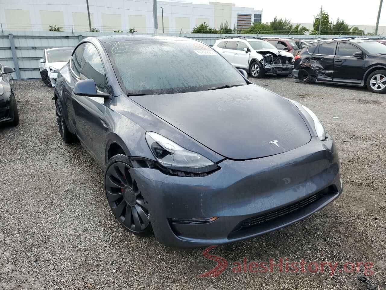 7SAYGDEF3NF494577 2022 TESLA MODEL Y