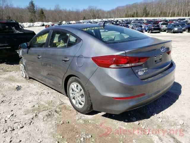 KMHD74LF9HU123588 2017 HYUNDAI ELANTRA