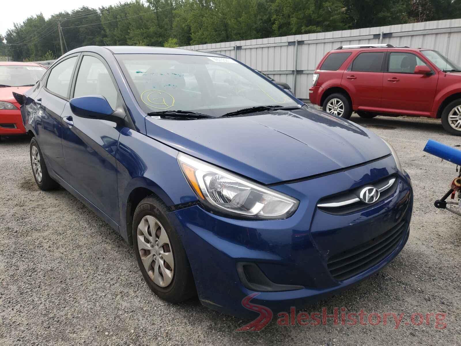 KMHCT4AEXGU044706 2016 HYUNDAI ACCENT