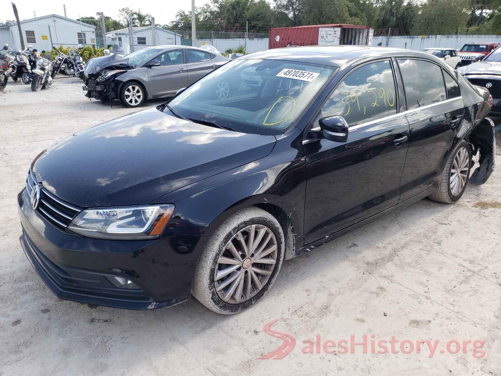 3VWL07AJ1GM336791 2016 VOLKSWAGEN JETTA