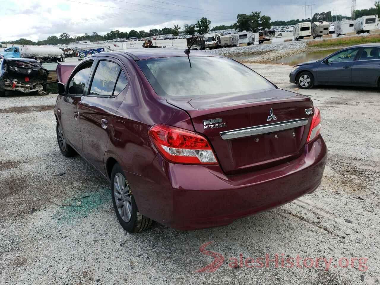 ML32F3FJ5JHF04805 2018 MITSUBISHI MIRAGE