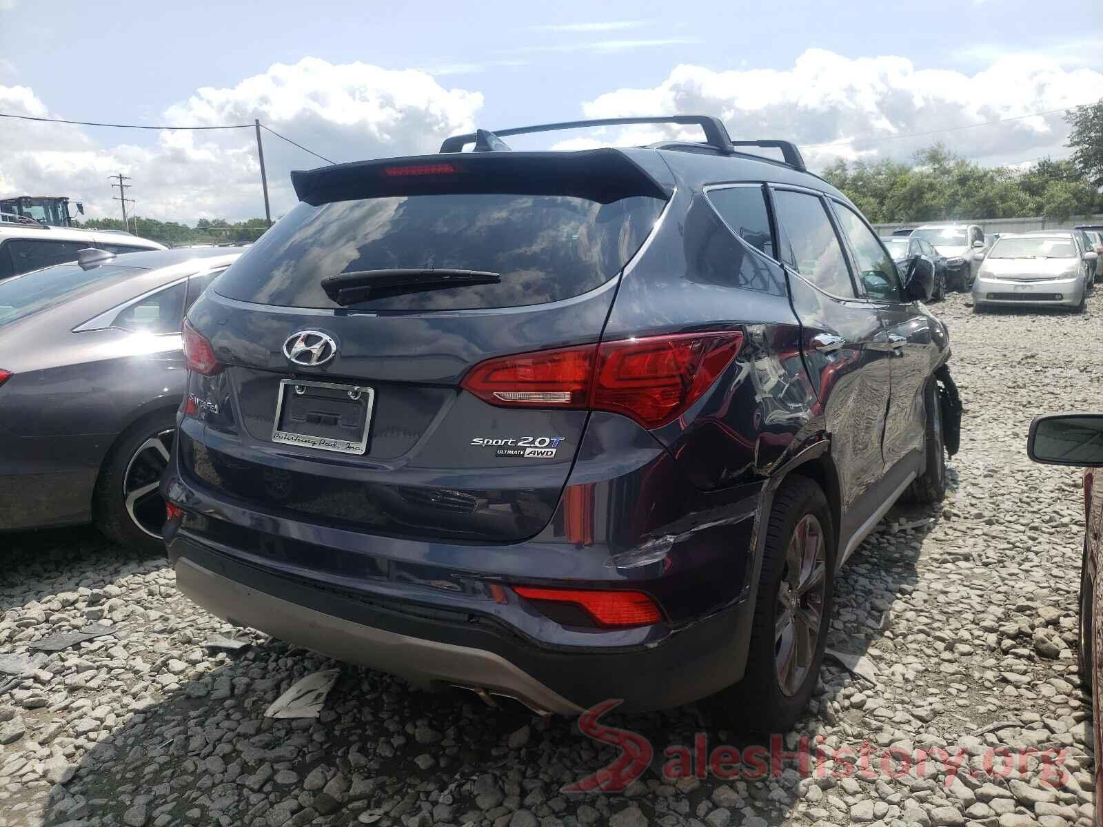 5XYZWDLA9JG519996 2018 HYUNDAI SANTA FE