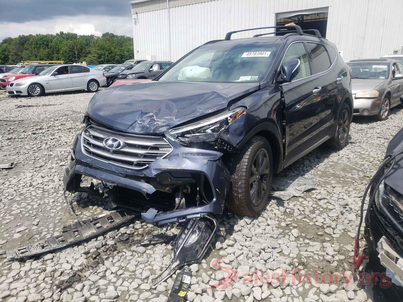 5XYZWDLA9JG519996 2018 HYUNDAI SANTA FE