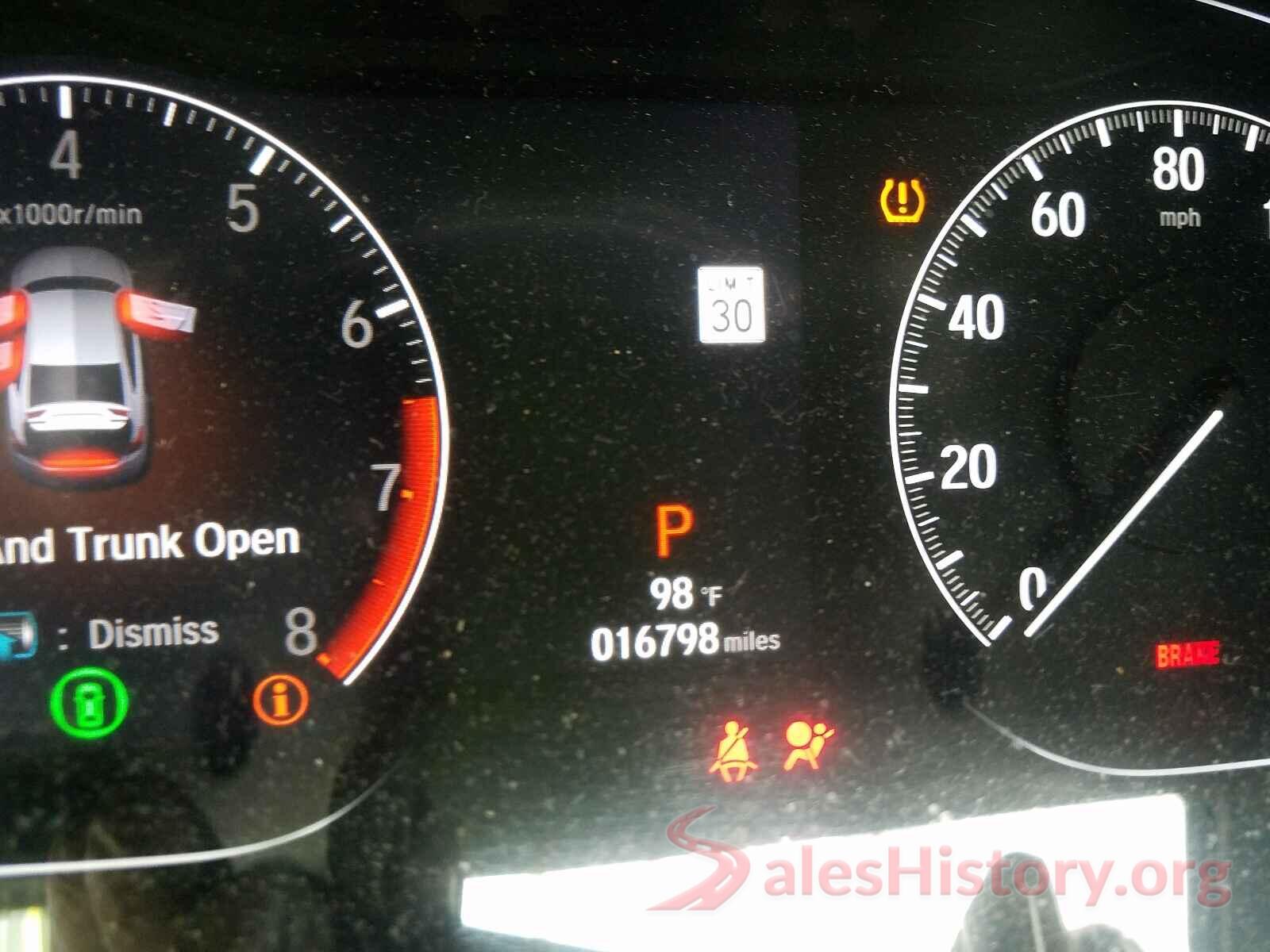 1HGCV1F3XJA255841 2018 HONDA ACCORD