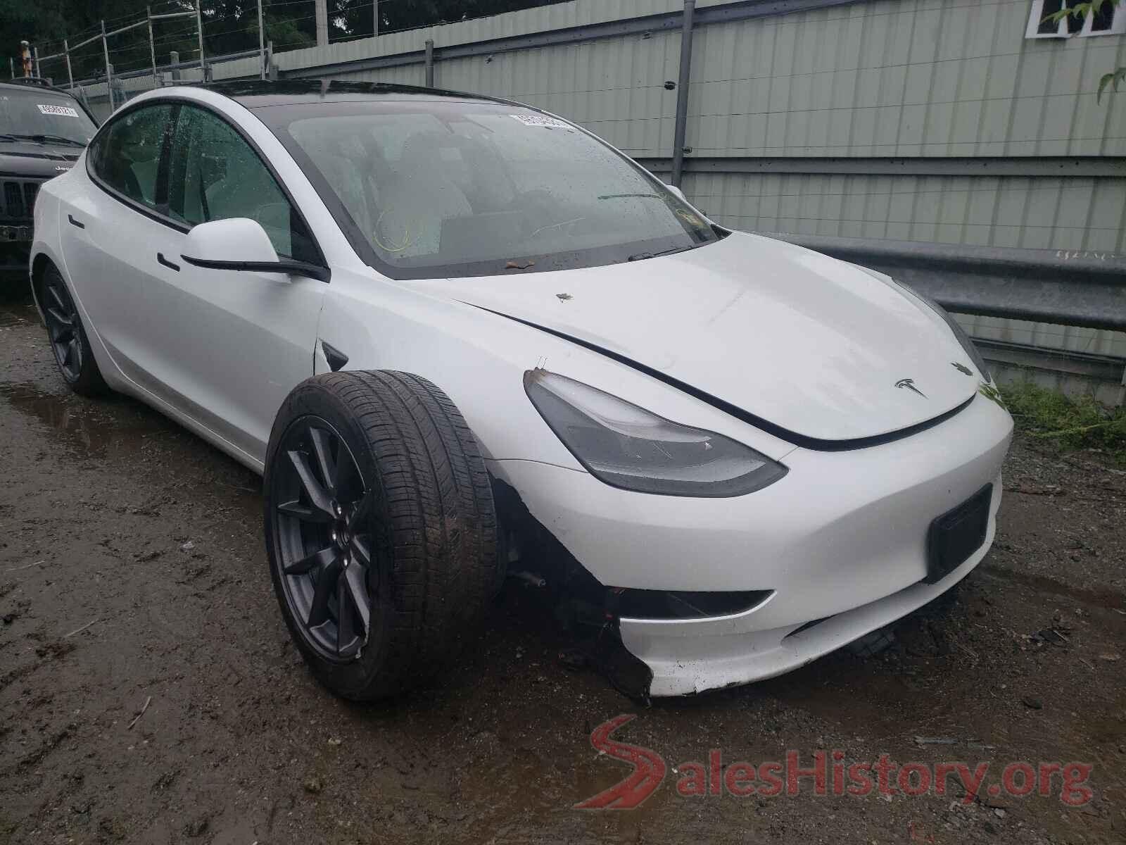 5YJ3E1EB2MF925207 2021 TESLA MODEL 3