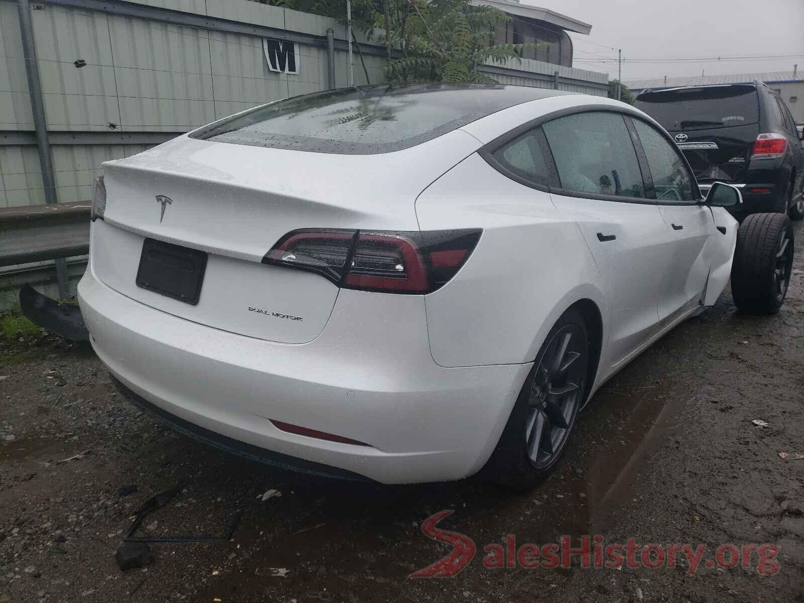 5YJ3E1EB2MF925207 2021 TESLA MODEL 3