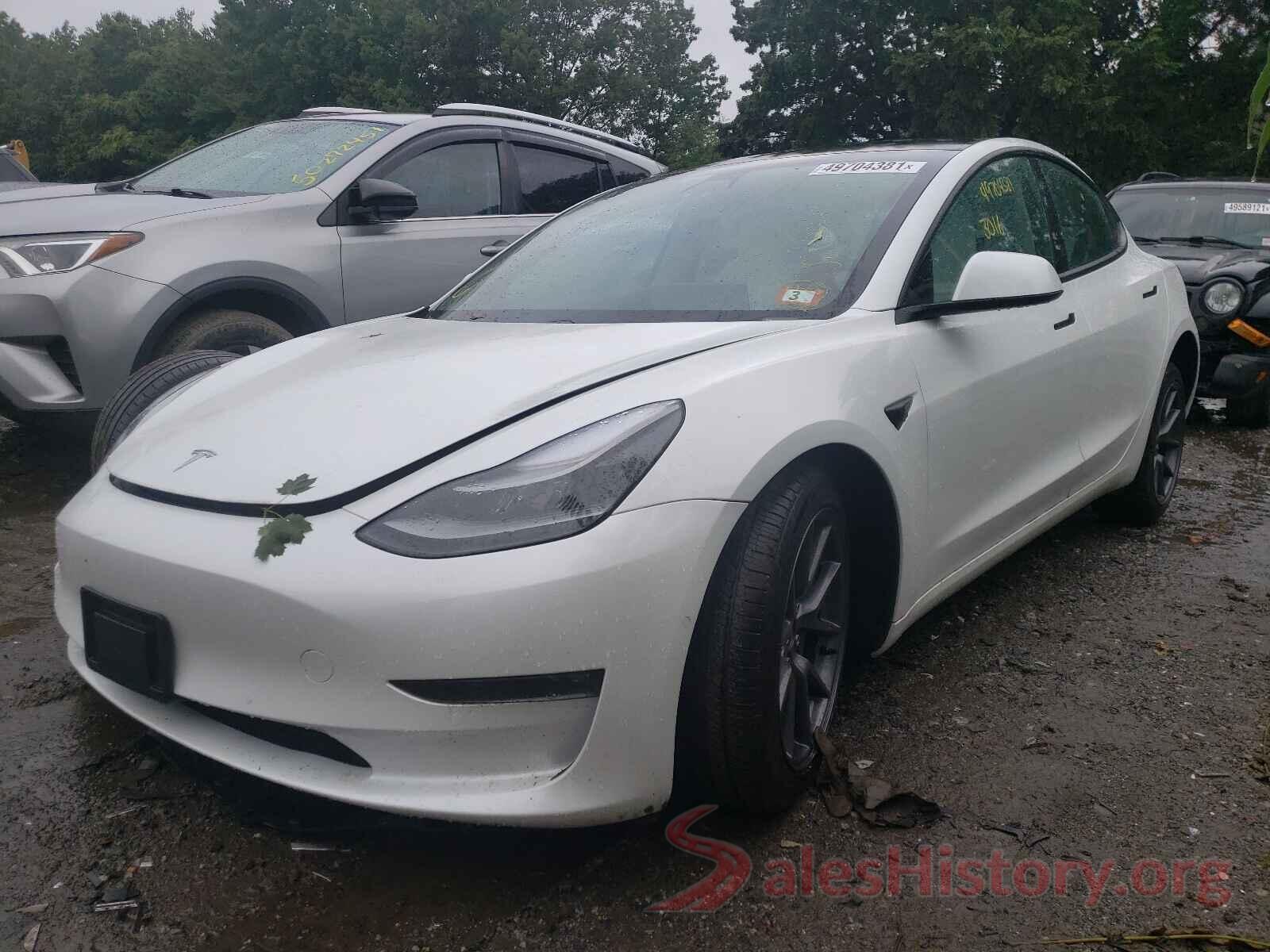 5YJ3E1EB2MF925207 2021 TESLA MODEL 3