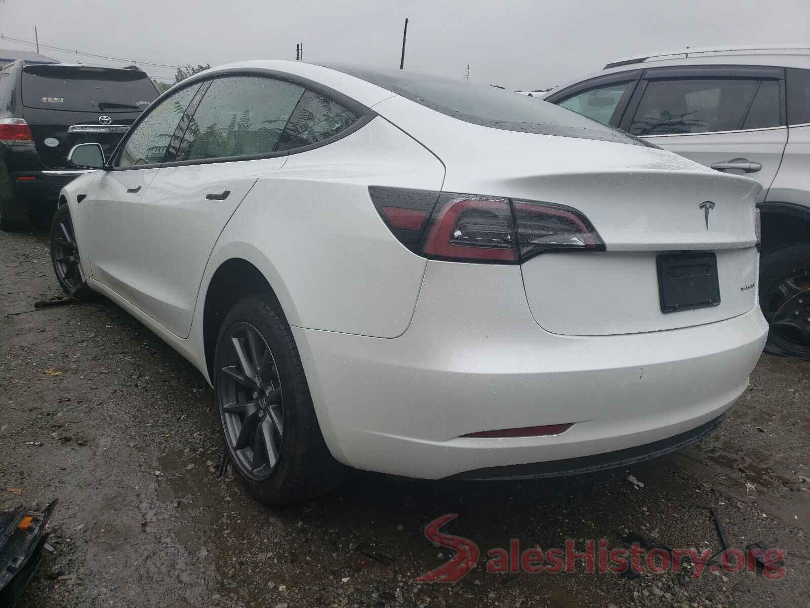 5YJ3E1EB2MF925207 2021 TESLA MODEL 3