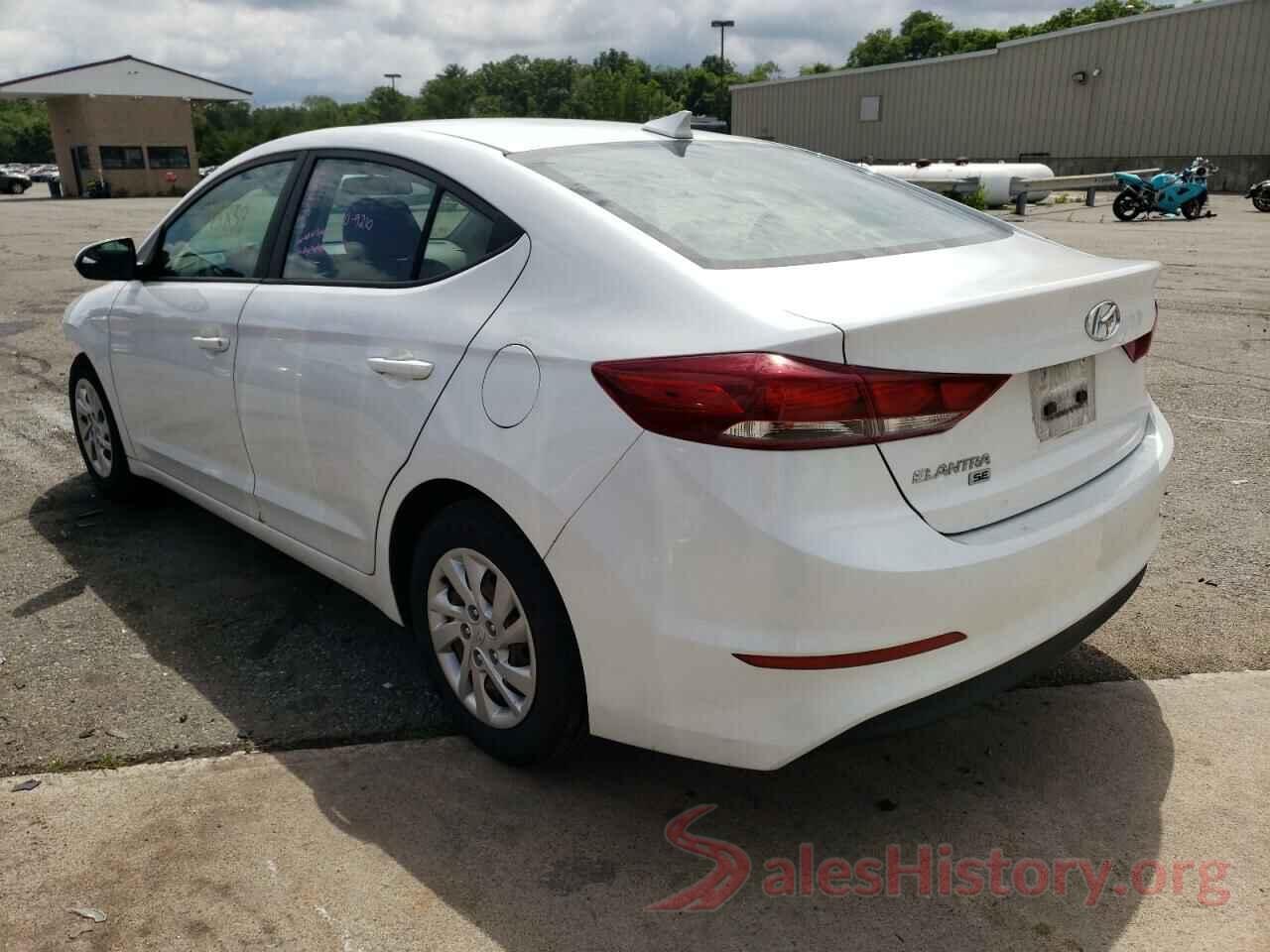 5NPD74LF7HH156183 2017 HYUNDAI ELANTRA