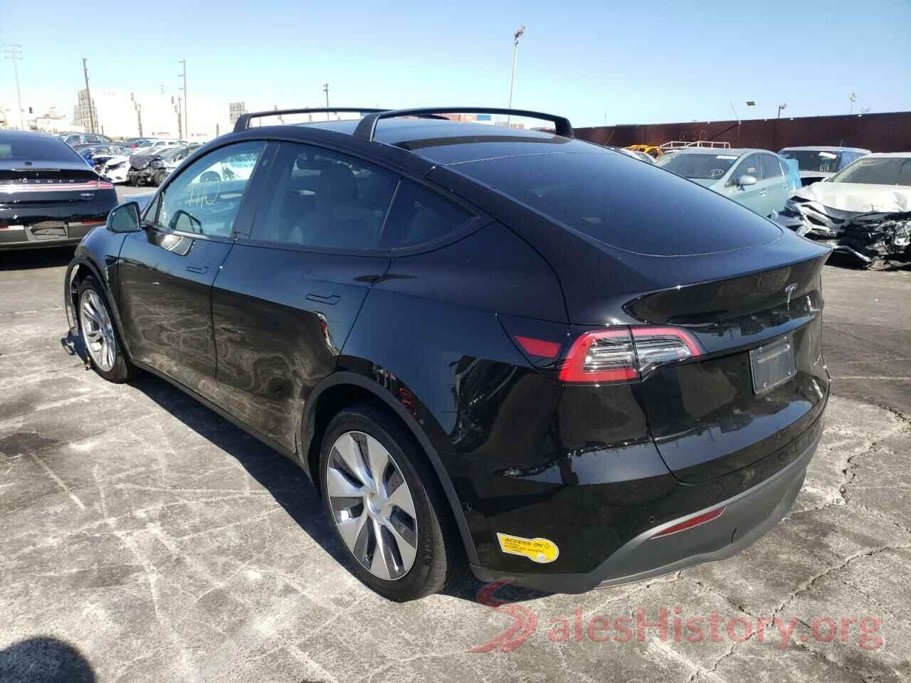 7SAYGAEE0NF312906 2022 TESLA MODEL Y