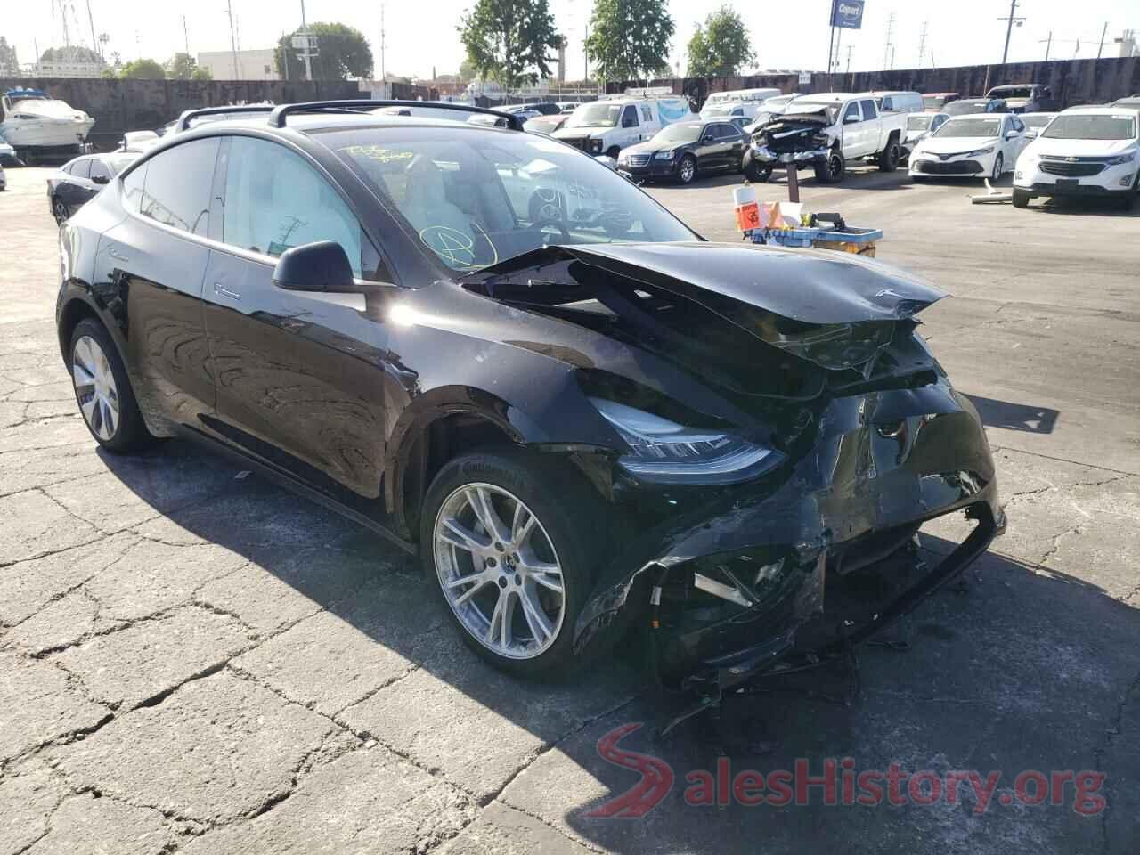 7SAYGAEE0NF312906 2022 TESLA MODEL Y