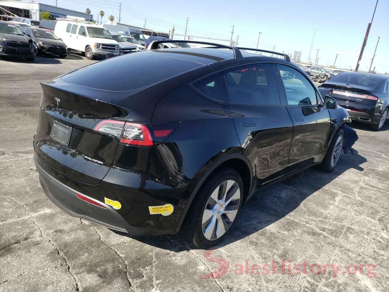 7SAYGAEE0NF312906 2022 TESLA MODEL Y