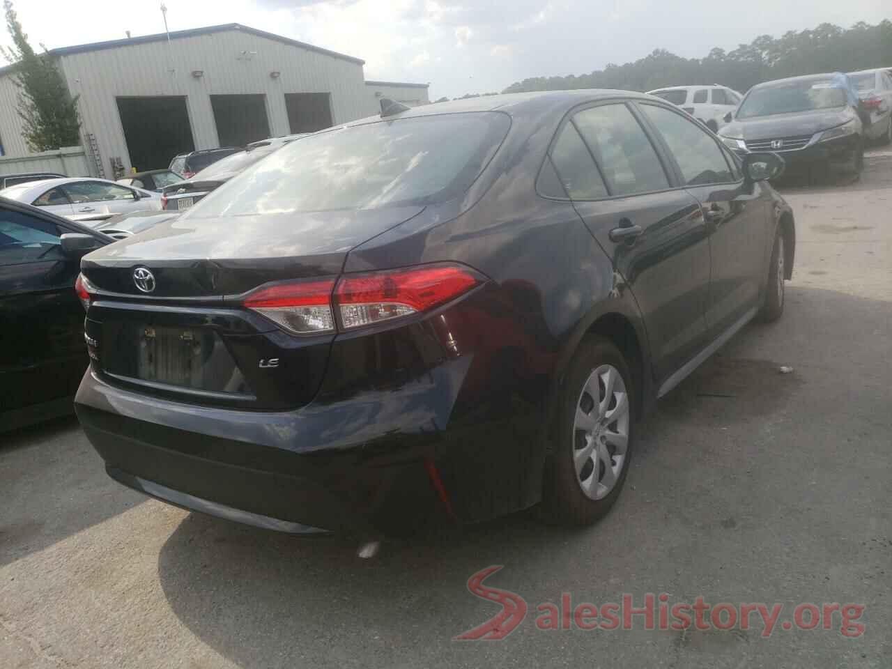 JTDEPRAE0LJ058124 2020 TOYOTA COROLLA