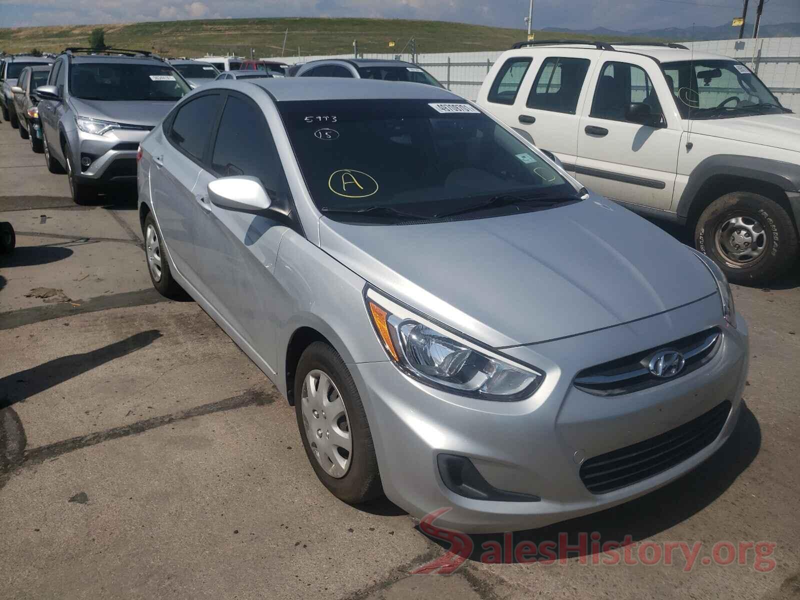 KMHCT4AE8GU158154 2016 HYUNDAI ACCENT