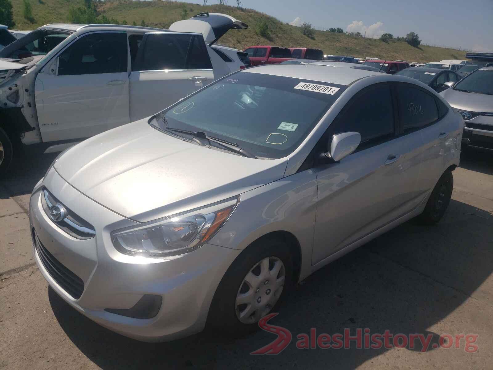 KMHCT4AE8GU158154 2016 HYUNDAI ACCENT