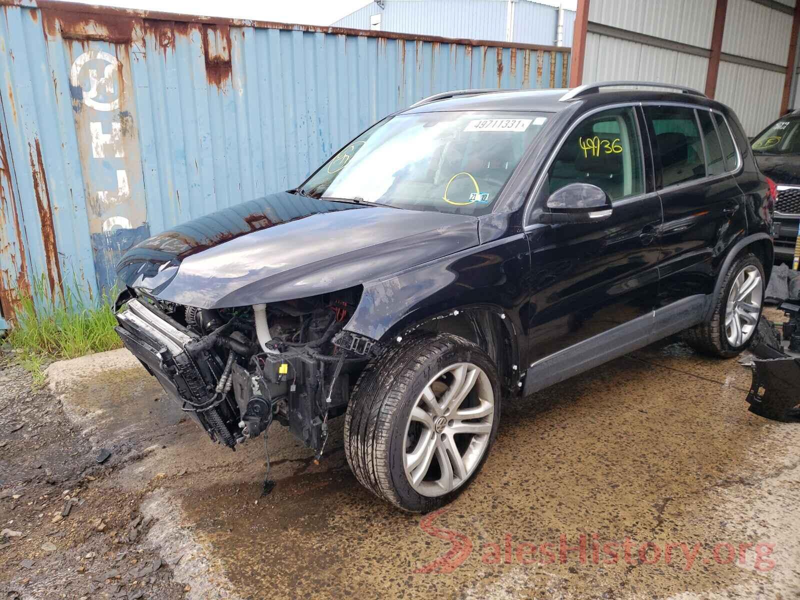 WVGBV7AX7GW615159 2016 VOLKSWAGEN TIGUAN