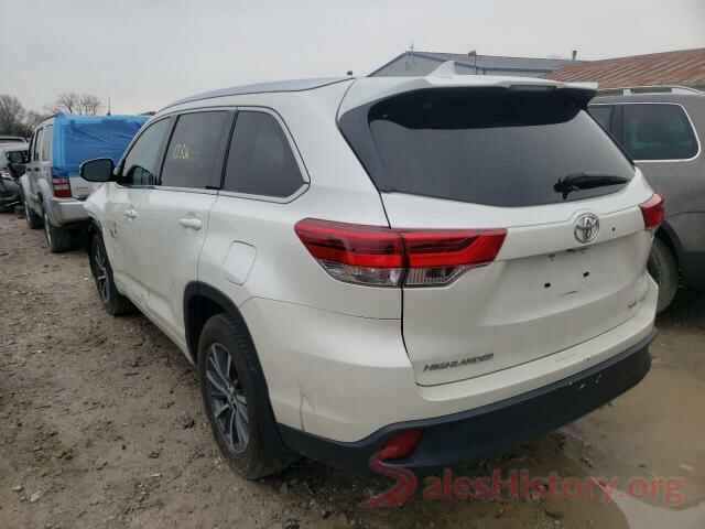 5TDJZRFH2HS407581 2017 TOYOTA HIGHLANDER