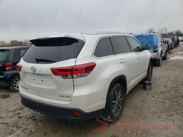 5TDJZRFH2HS407581 2017 TOYOTA HIGHLANDER