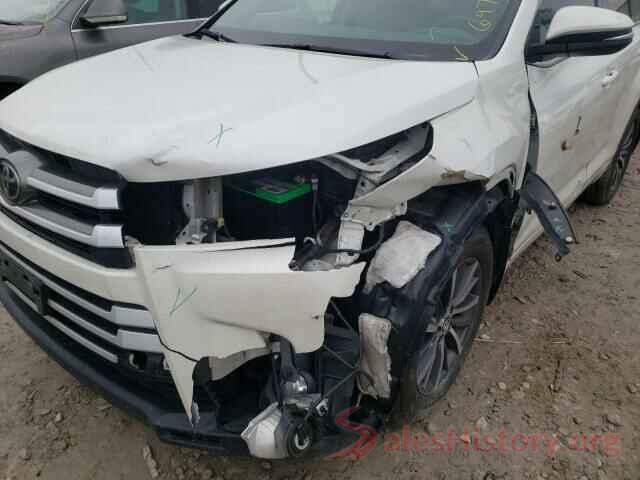 5TDJZRFH2HS407581 2017 TOYOTA HIGHLANDER