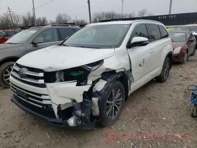 5TDJZRFH2HS407581 2017 TOYOTA HIGHLANDER