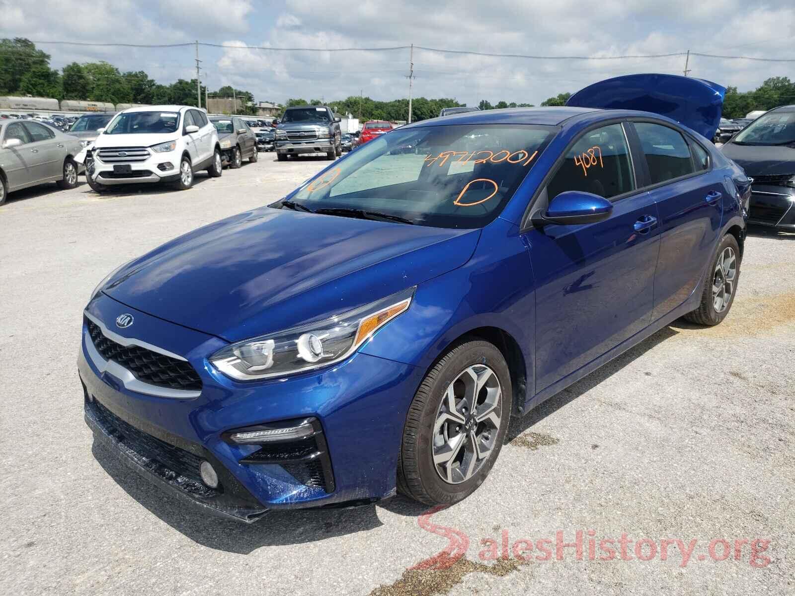 3KPF24AD1LE158310 2020 KIA FORTE