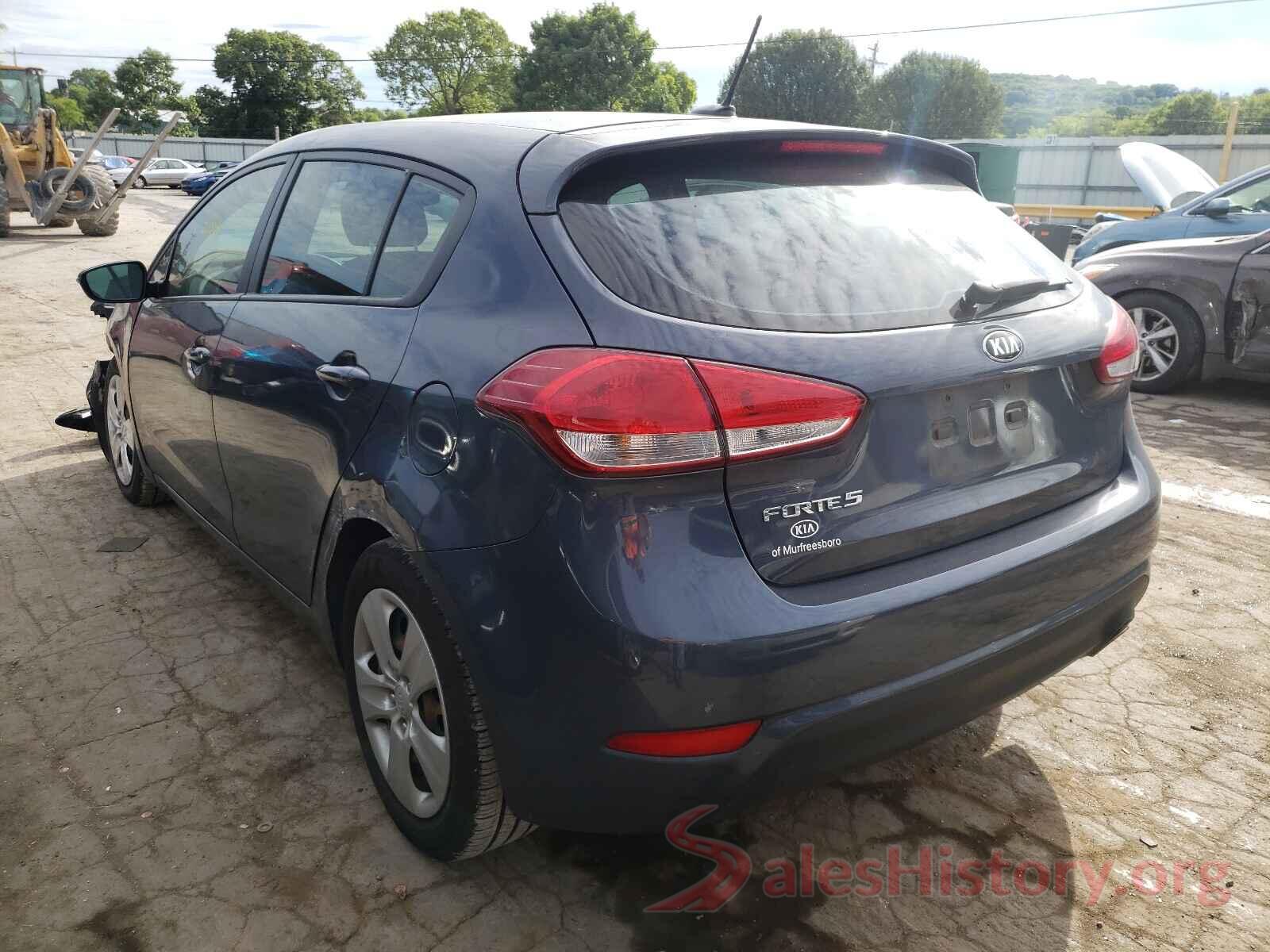 KNAFK5A89G5604002 2016 KIA FORTE