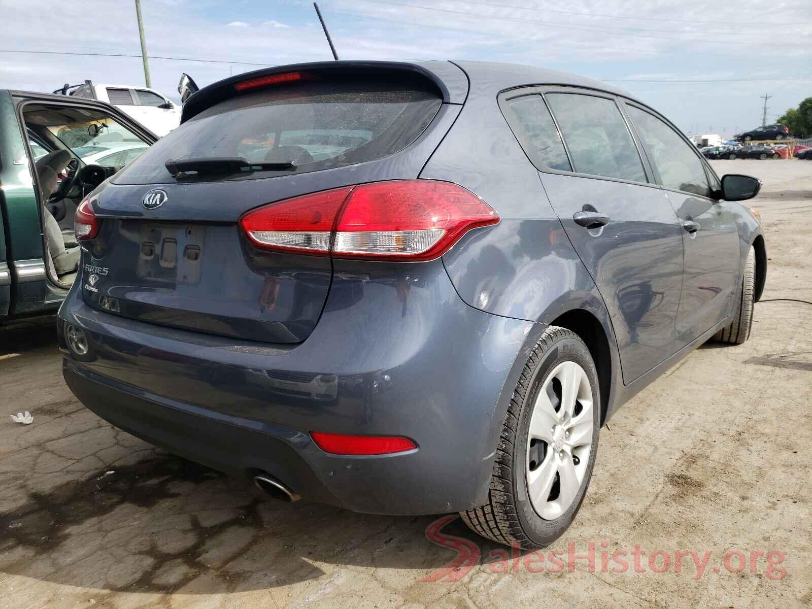 KNAFK5A89G5604002 2016 KIA FORTE