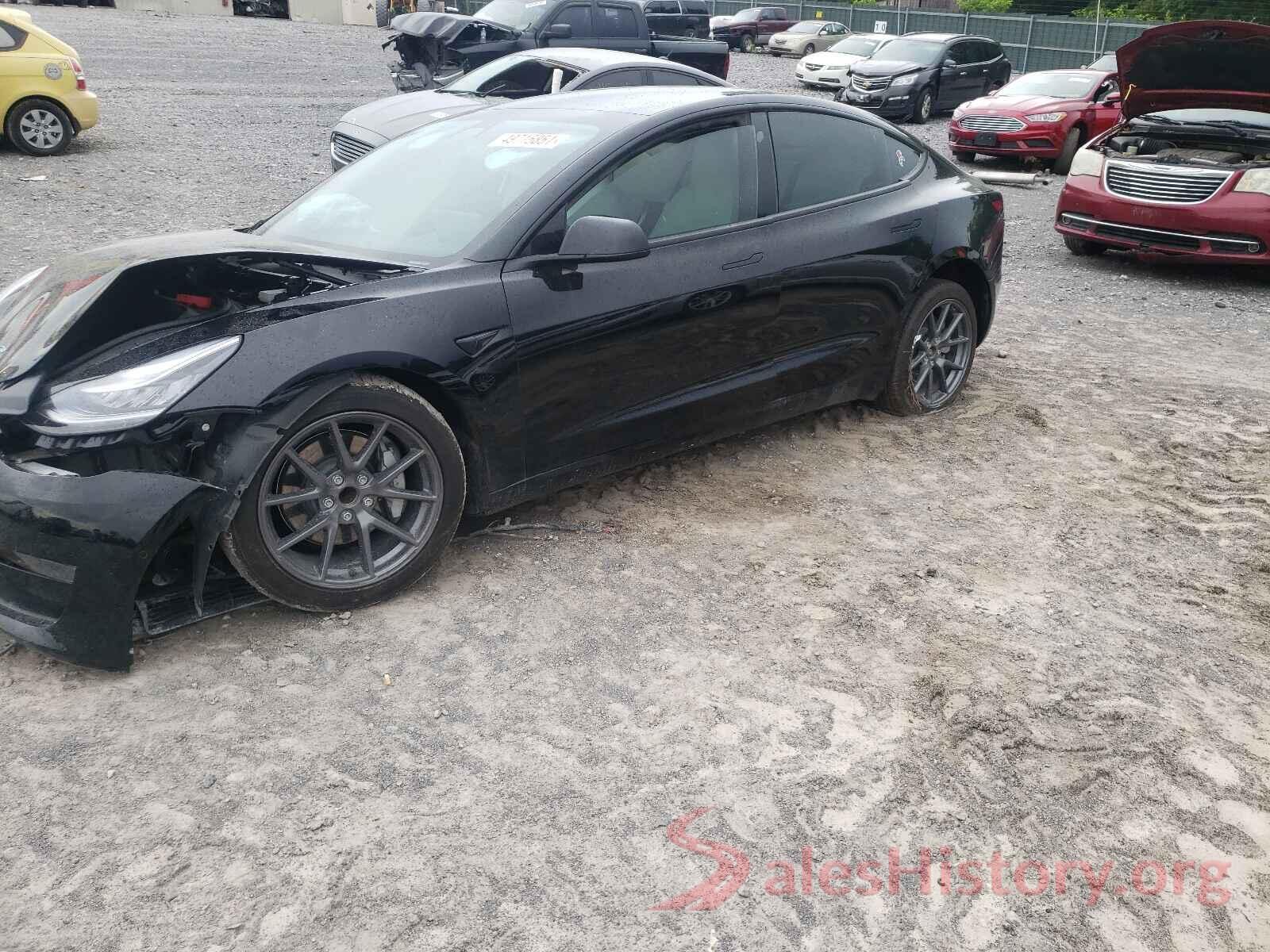 5YJ3E1EA0MF850756 2021 TESLA MODEL 3