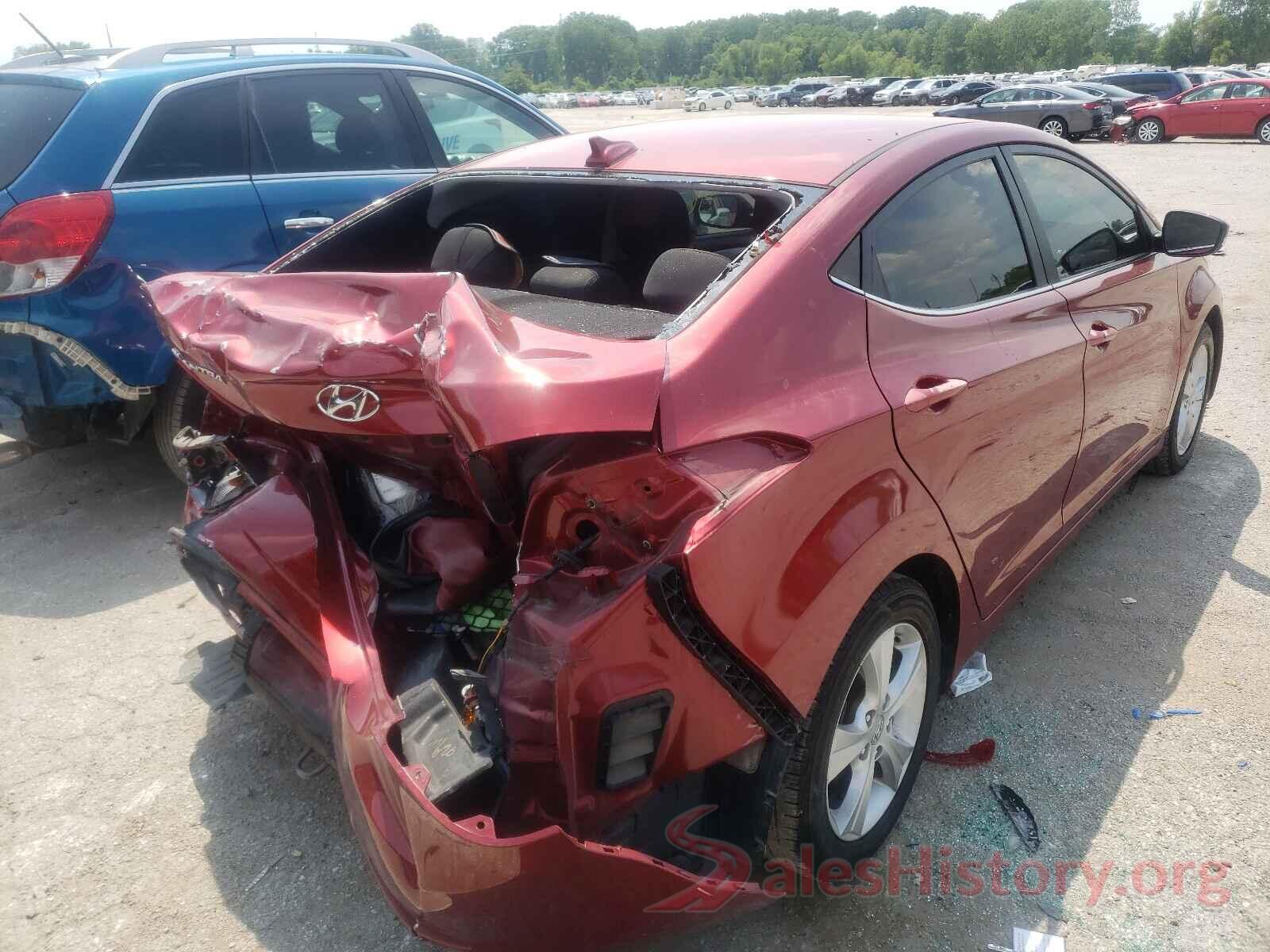 5NPDH4AE7GH780135 2016 HYUNDAI ELANTRA