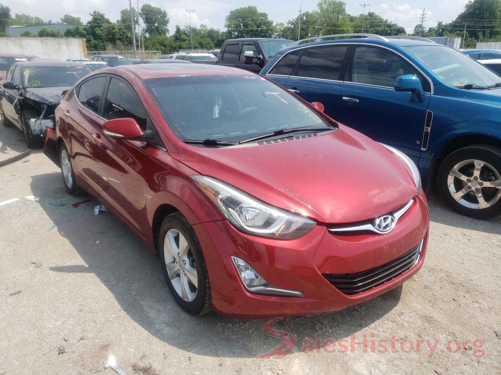 5NPDH4AE7GH780135 2016 HYUNDAI ELANTRA