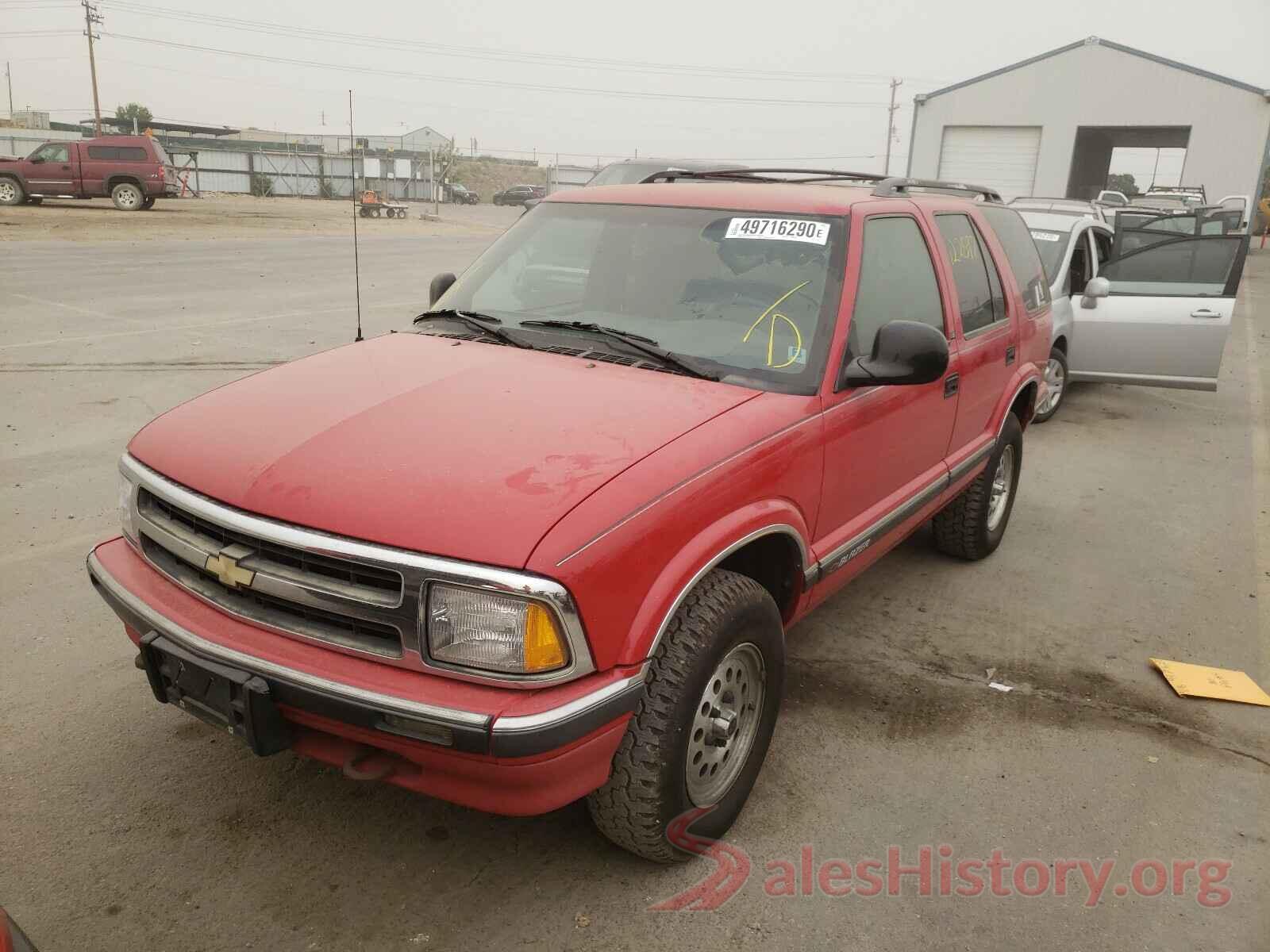 1GNDT13W3T2137755 1996 CHEVROLET BLAZER