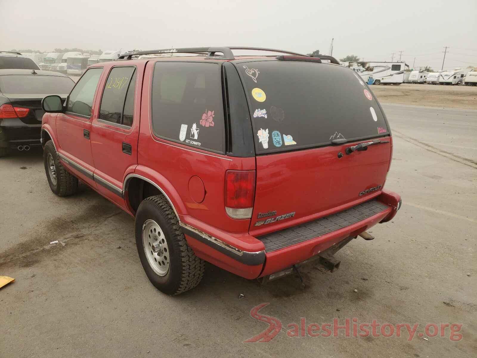 1GNDT13W3T2137755 1996 CHEVROLET BLAZER