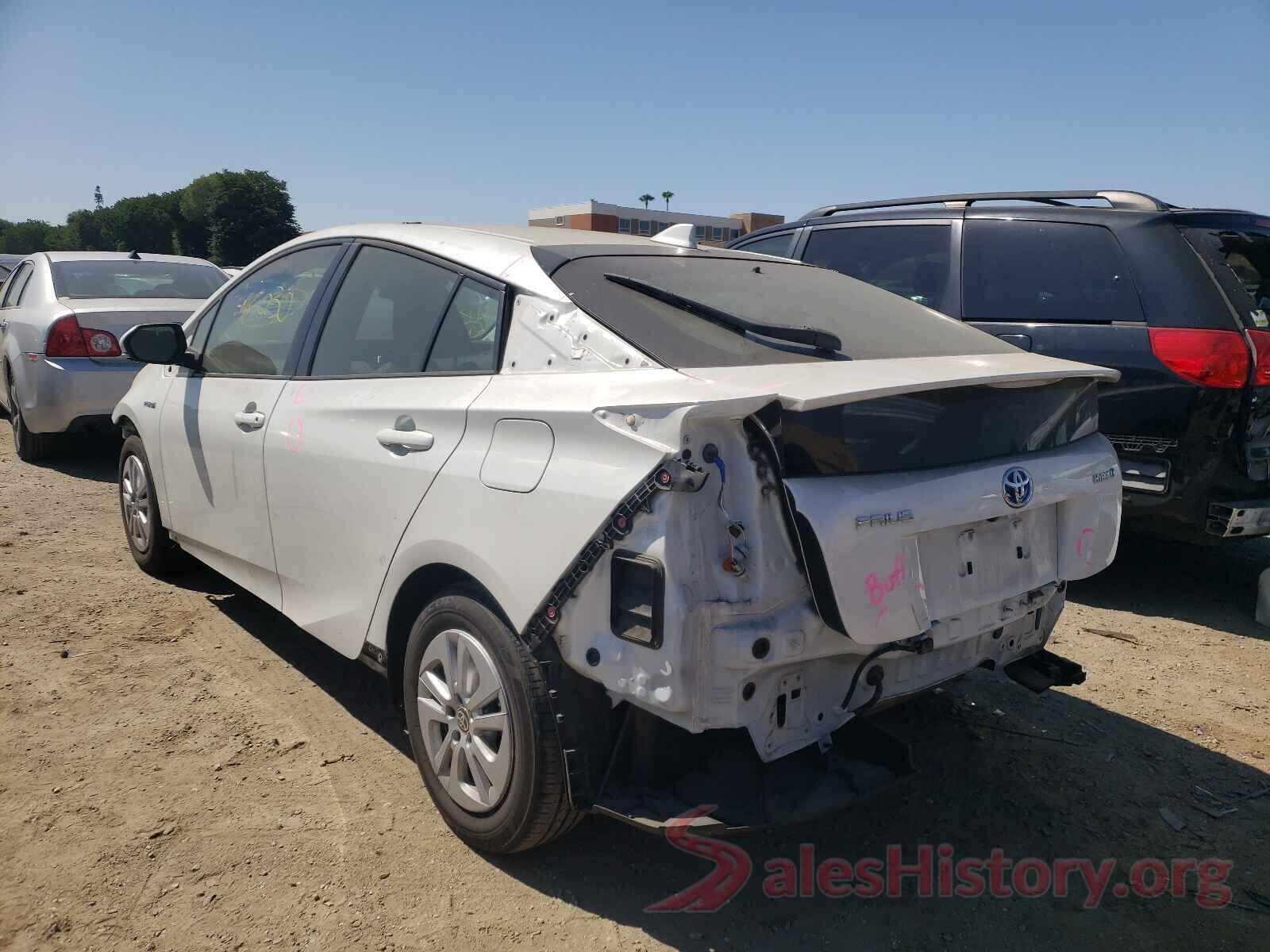 JTDKBRFU1H3032564 2017 TOYOTA PRIUS