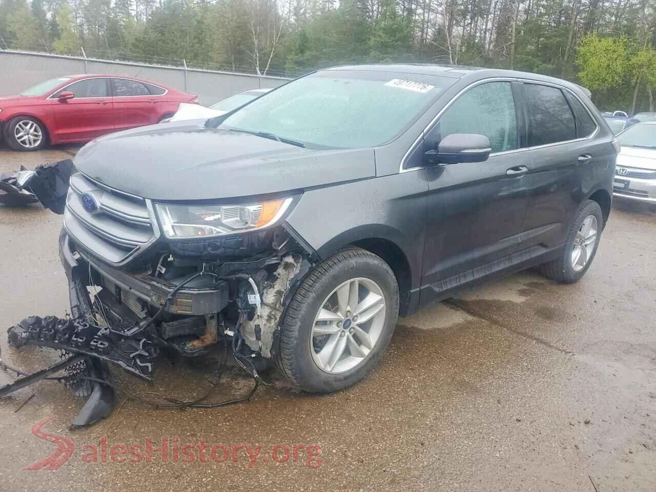 2017 FORD EDGE VIN 2FMPK3J98HBC22895, auction photo