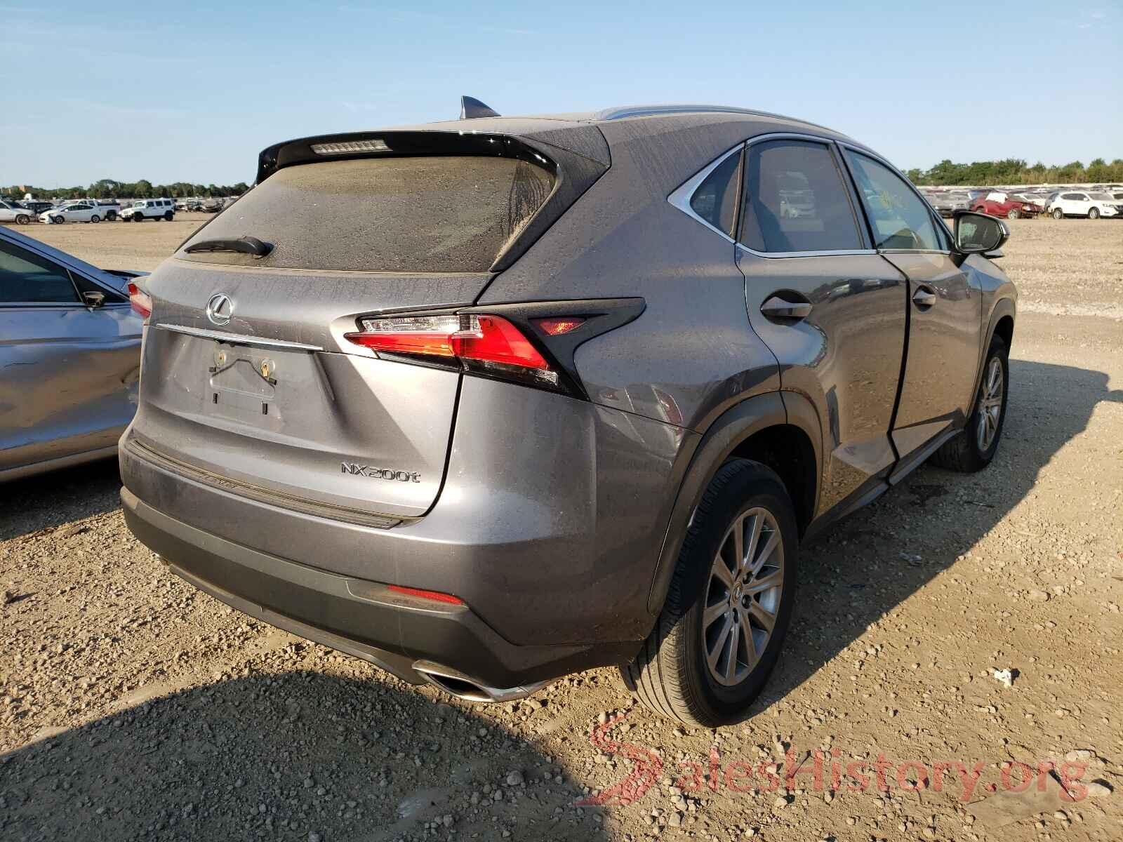 JTJYARBZXG2036659 2016 LEXUS NX