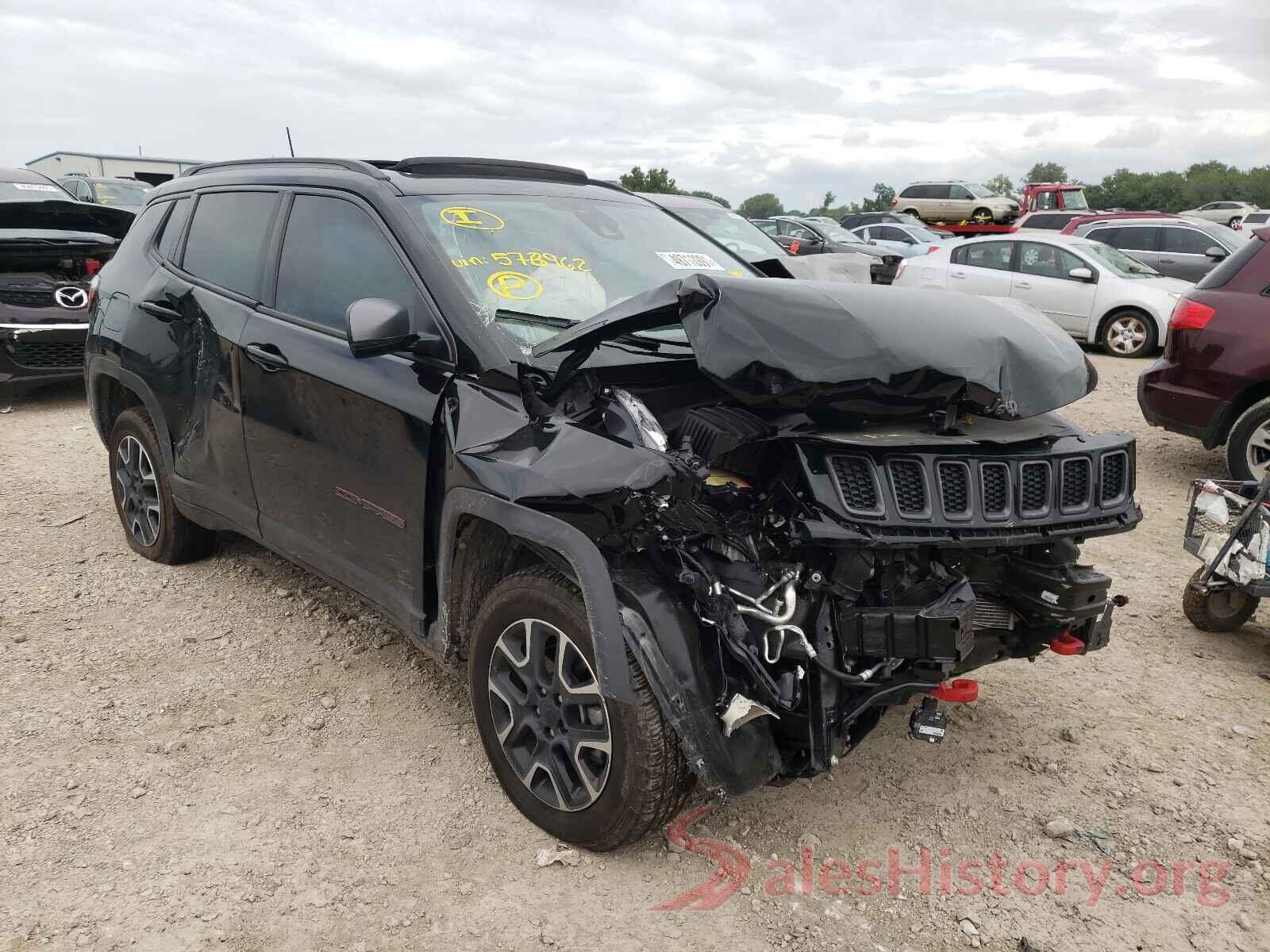 3C4NJDDB7MT573962 2021 JEEP COMPASS