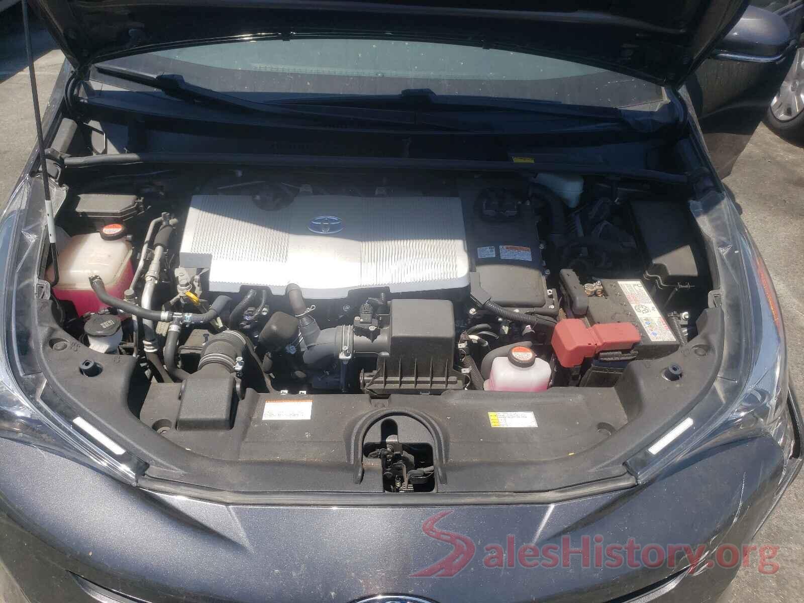 JTDKARFU7G3009307 2016 TOYOTA PRIUS