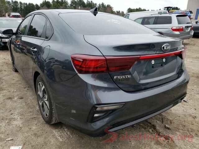 3KPF24AD7KE032516 2019 KIA FORTE