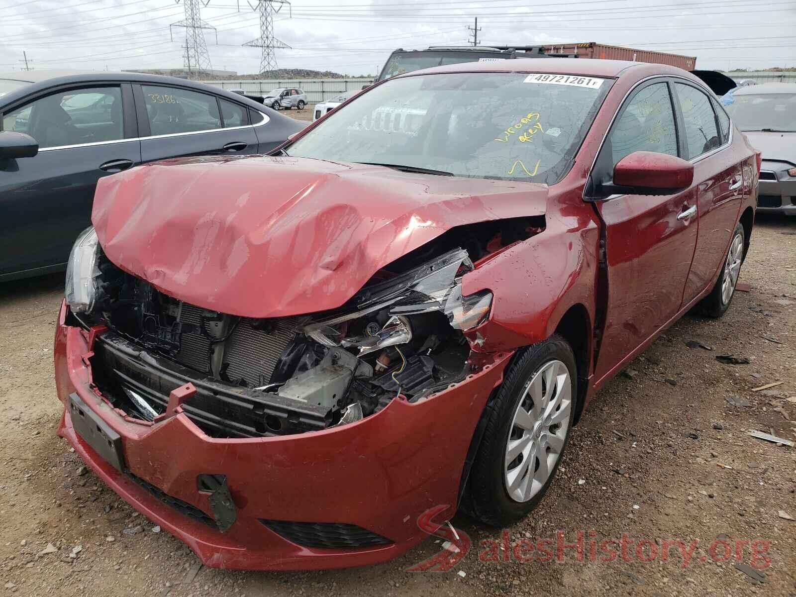 3N1AB7AP5HL640886 2017 NISSAN SENTRA