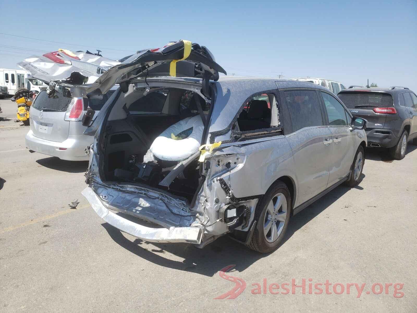 5FNRL6H71KB128657 2019 HONDA ODYSSEY