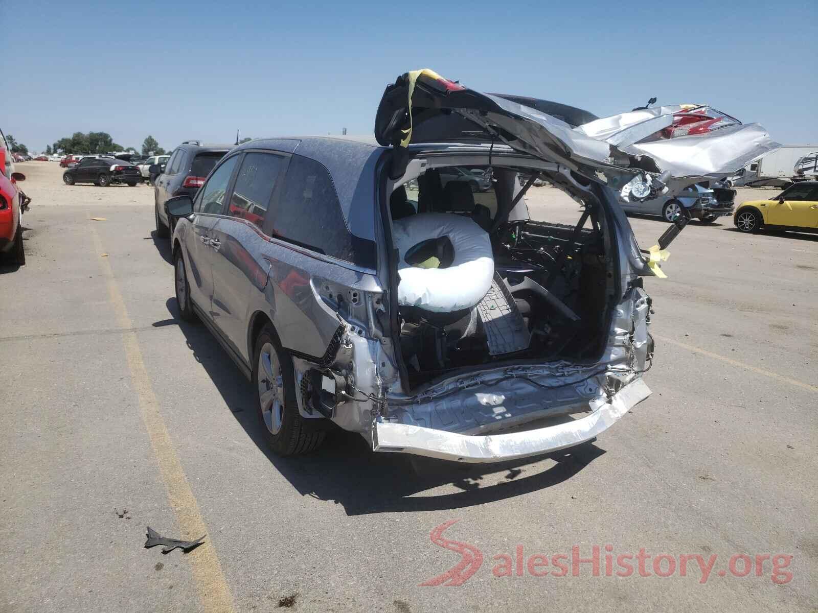 5FNRL6H71KB128657 2019 HONDA ODYSSEY