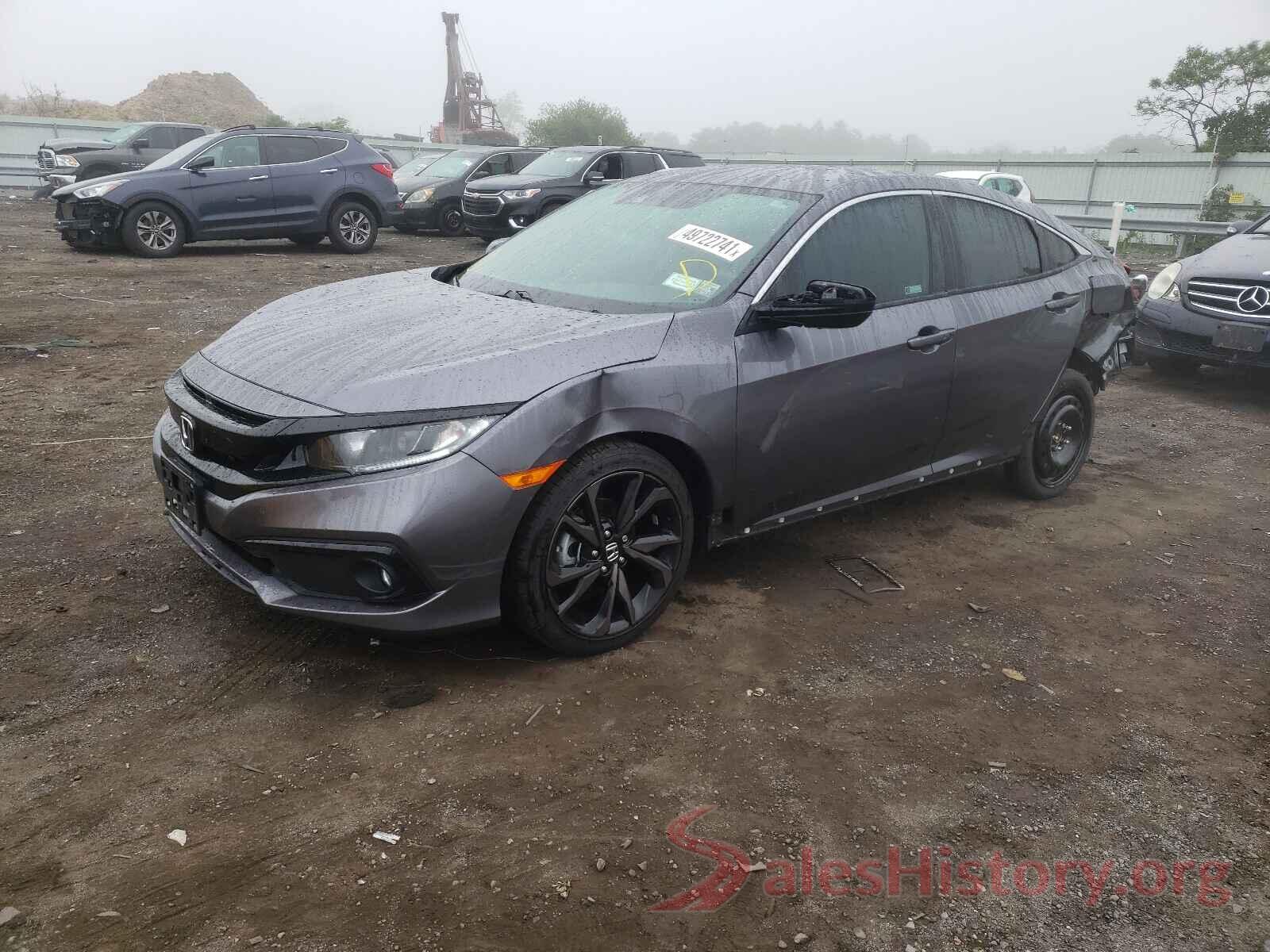 19XFC2F8XLE215360 2020 HONDA CIVIC