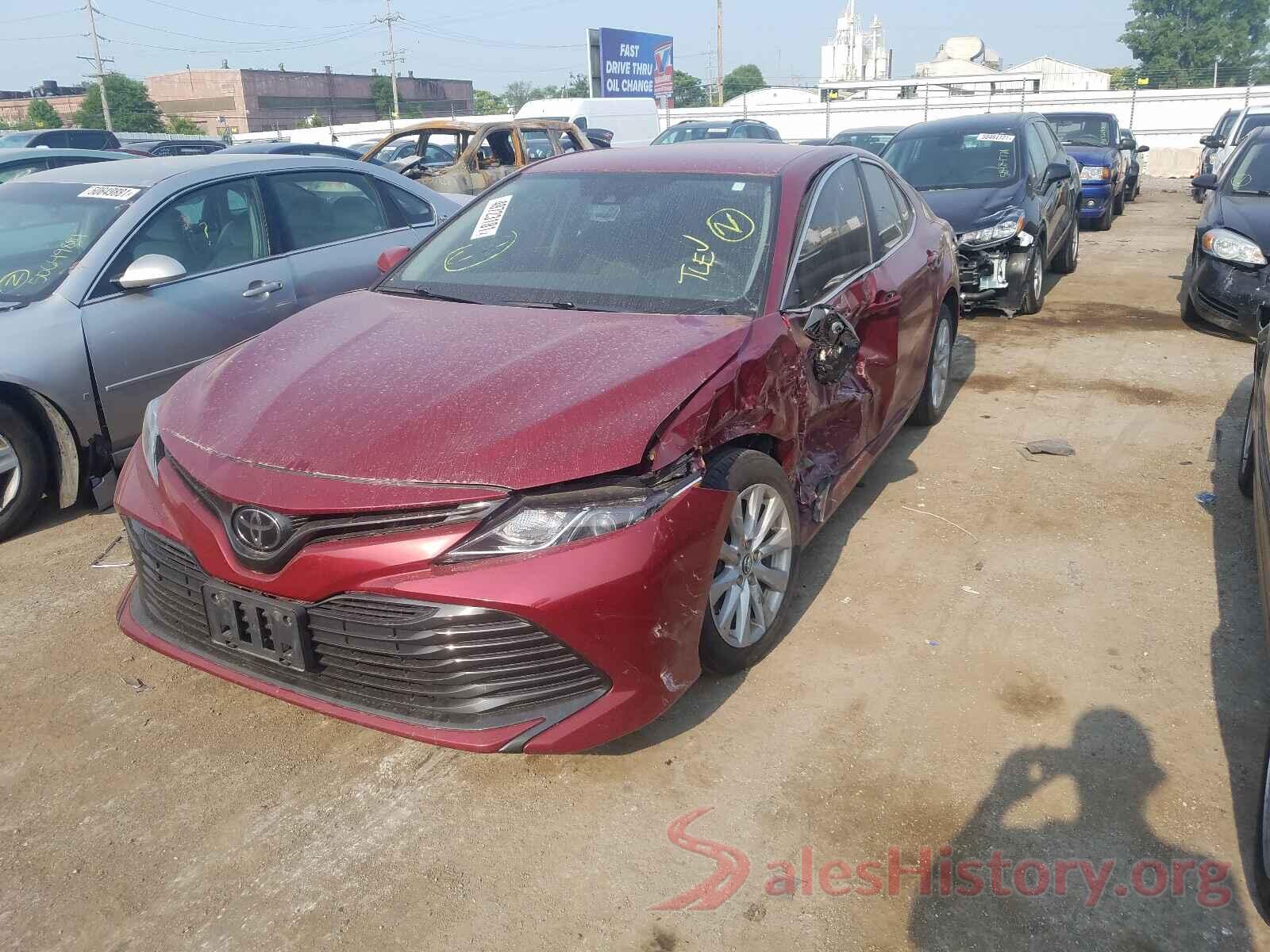 4T1B11HK2KU691976 2019 TOYOTA CAMRY