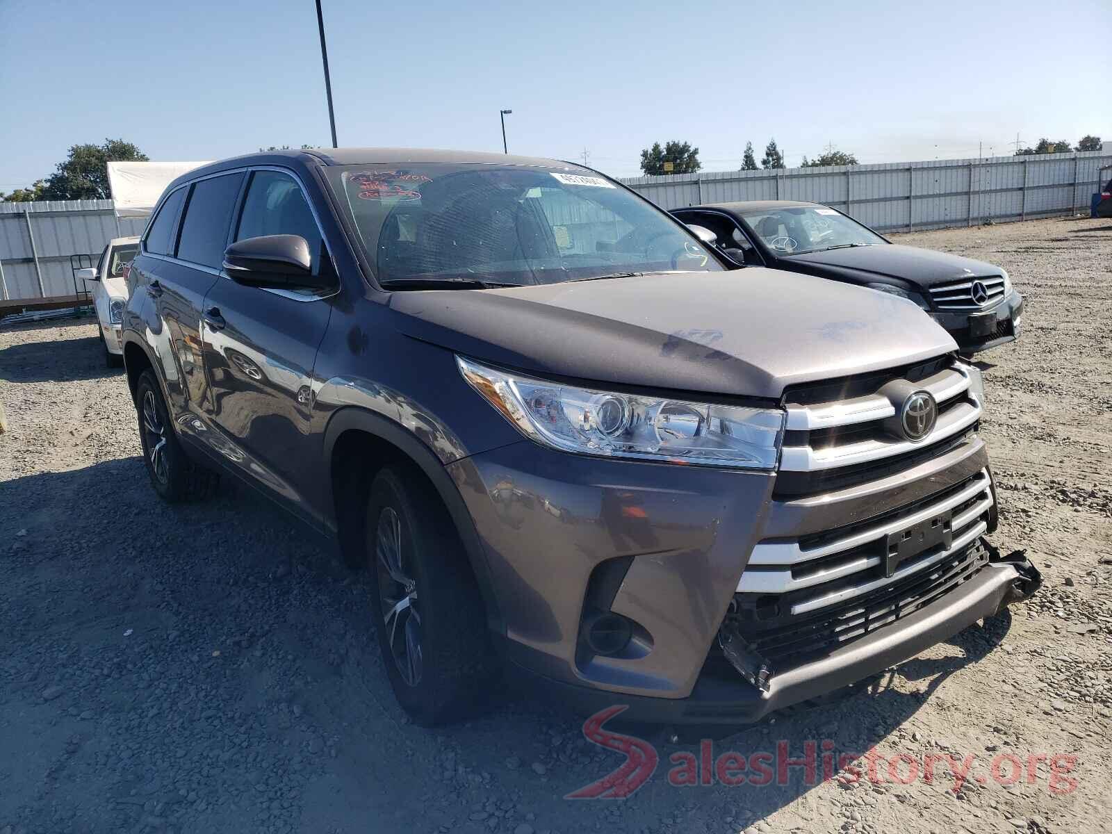 5TDZZRFH9KS308816 2019 TOYOTA HIGHLANDER