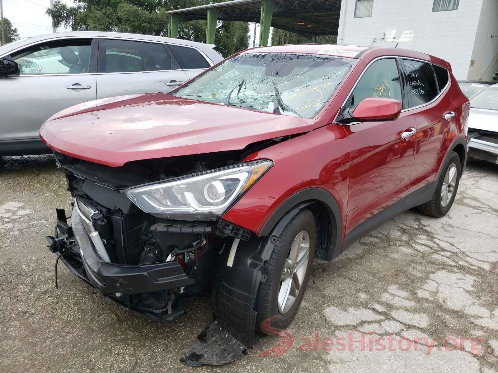 5XYZT3LB7JG513545 2018 HYUNDAI SANTA FE