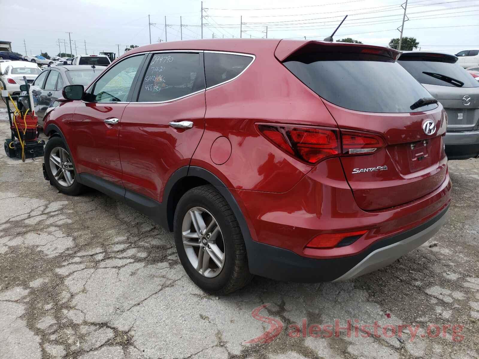 5XYZT3LB7JG513545 2018 HYUNDAI SANTA FE