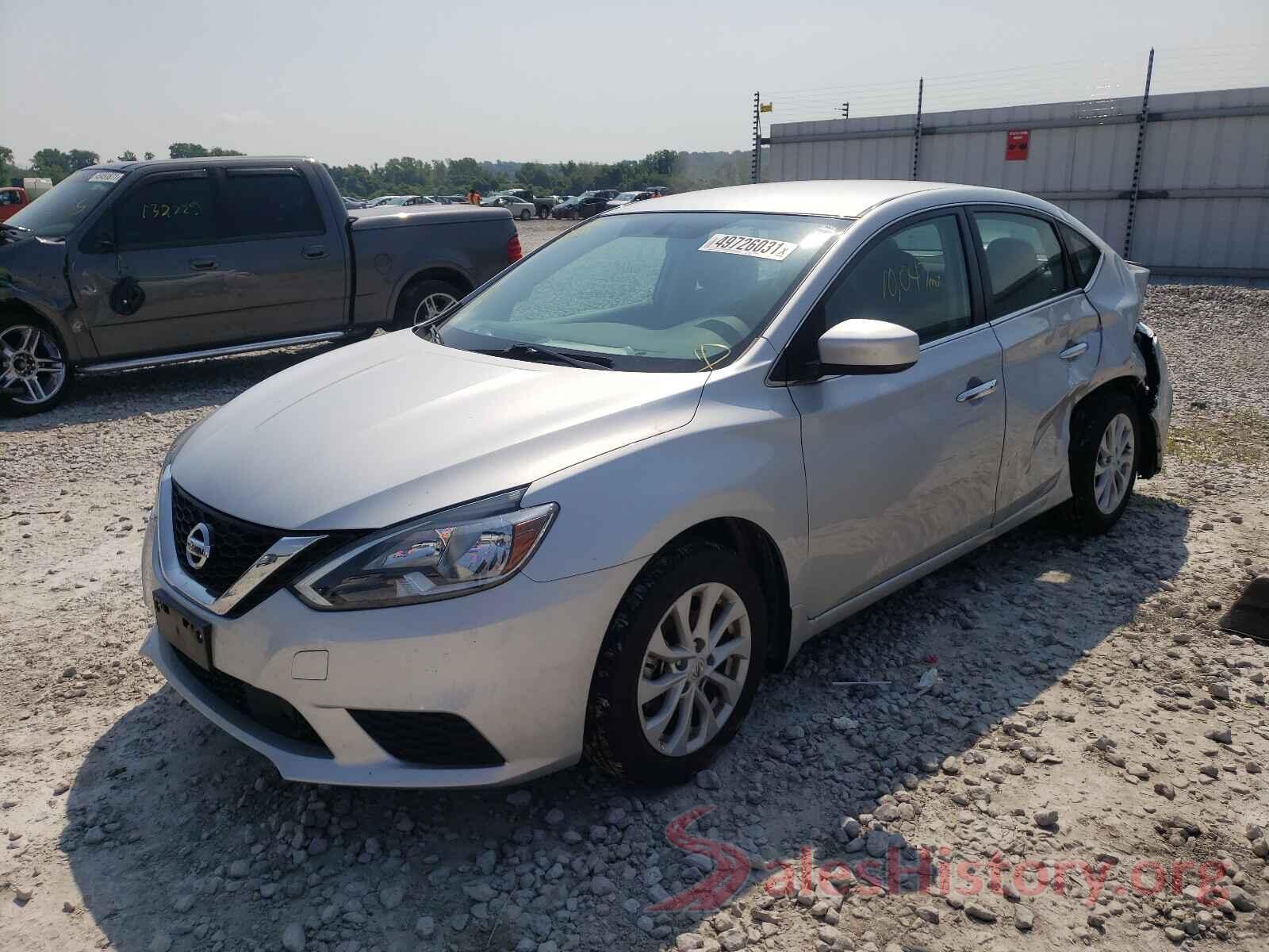 3N1AB7AP3KY453687 2019 NISSAN SENTRA