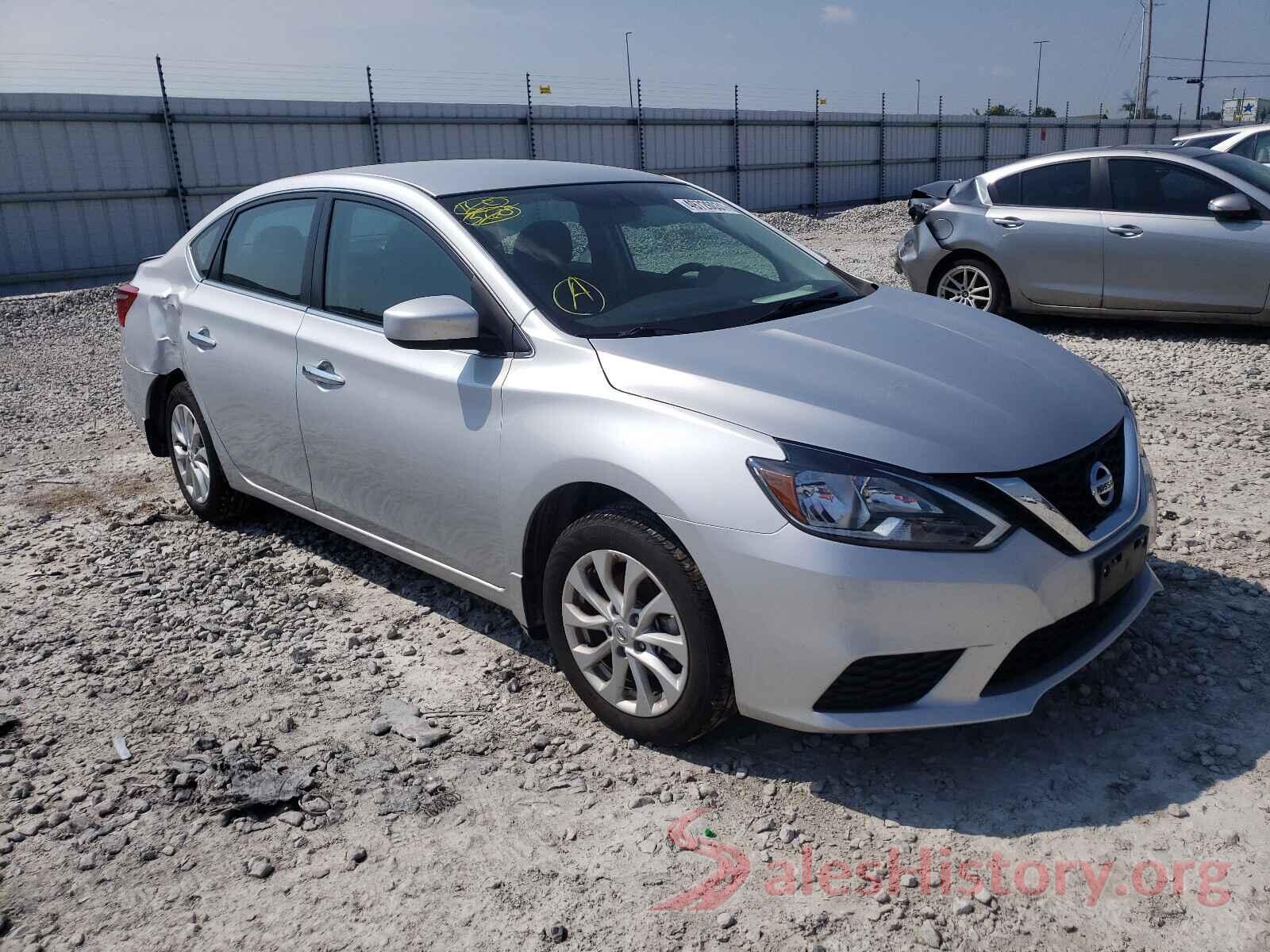 3N1AB7AP3KY453687 2019 NISSAN SENTRA