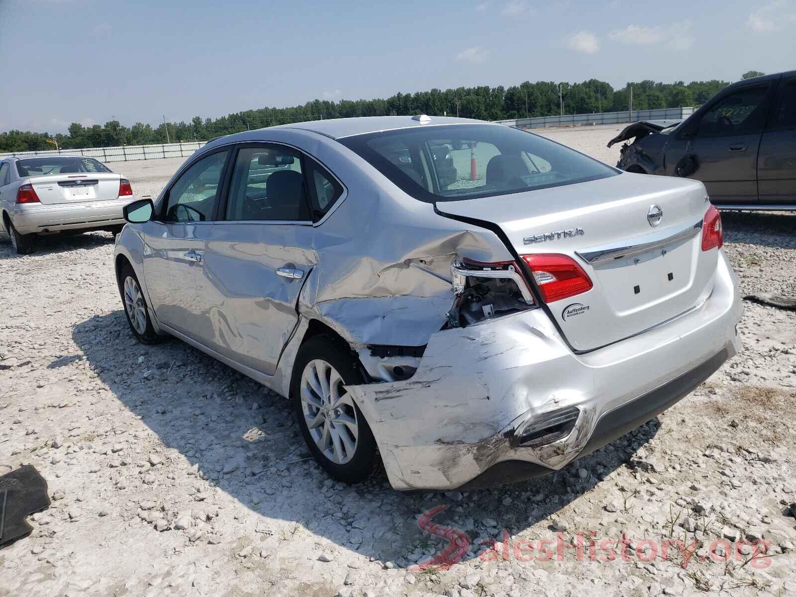 3N1AB7AP3KY453687 2019 NISSAN SENTRA