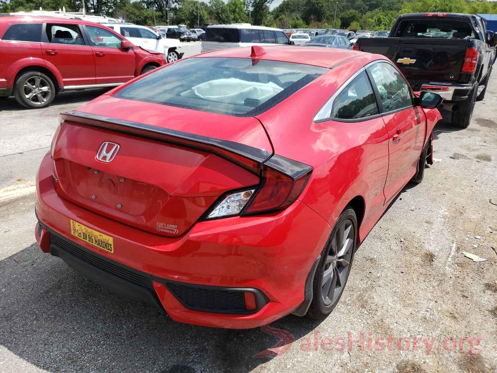 2HGFC3B32KH351597 2019 HONDA CIVIC